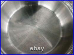 Lifetime Cookware Vintage Lot Set Stainless Steel T304 18-8 Pots Pans Egg Poach