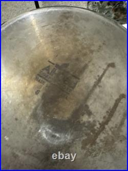 Lot 5 Pcs ALL CLAD made In USA Anodized Stainless Steel soup Pot Fry Pan Lids A+