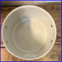 Made In 8 qt Ceramic Coated Stainless Steel Stockpot, Ind/Ele/Gas NO LID