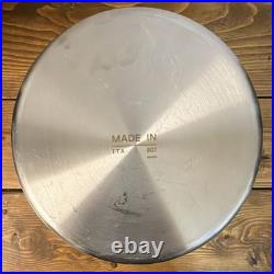 Made In 8 qt Ceramic Coated Stainless Steel Stockpot, Ind/Ele/Gas NO LID