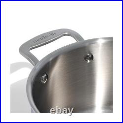 Made In Cookware 6 Quart Stainless Steel Stock Pot With Lid 5 Ply Stainle