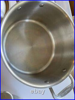 Made-in 8qt Stockpot withPasta Insert Italy NEW