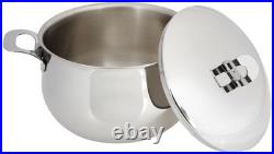 Made in Italy 7-1/2 QT Stainless Stockpot WithSandwiched Base