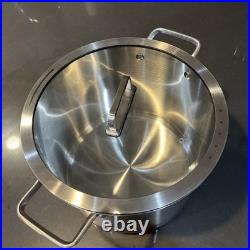 Masterclass Marmite Heavy Gauge Stainless Steel 13.5-QT, Tall Stockpot New