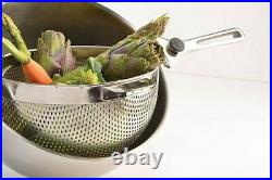 Mastrad Colander, Balancia Pot withsteamer & pasta insert Made in France