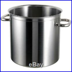 Matfer Bourgeat Excellence Stock Pot Without Lid, 18 Qt. Stainless Steel 694028