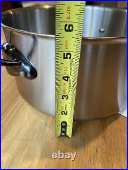Mauviel 1830 Stainless Steel Dutch Oven M' Urban Onyx Handle 6 Qt New