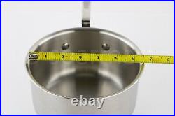 Mauviel M'COOK Sauce pan Stainless Steel with Glass Lid 6.5 (16cm)
