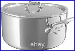 Mauviel M'Cook 1.9-Quart Stewpan & Lid with Cast Stainless Steel Handle 523117 NEW