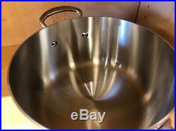 Mauviel Triply 6.5 Quart Copper Stock Pot with Stainless Steel Handle PLUS Lid