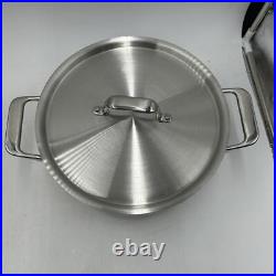 Misen 5-Ply Stainless Steel Stockpot, Dishwasher Safe, Oven-Safe to 800F, 8QT