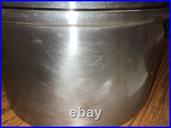 Multi Core 5 Ply Stainless Steel 8 Qt Stock Pot & Lid