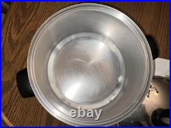Multi Core 5 Ply Stainless Steel 8 Qt Stock Pot & Lid