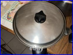 Multi Core 5 Ply Stainless Steel 8 Qt Stock Pot & Lid