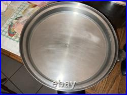 Multi Core 5 Ply Stainless Steel 8 Qt Stock Pot & Lid