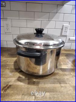 Multi Core Familie Cooker 12qt Stockpot West Bend 5-Ply Stainless Steel USA
