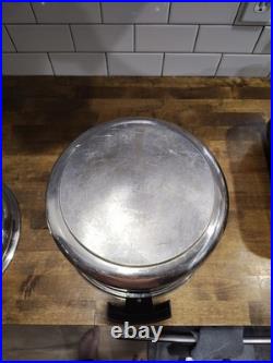 Multi Core Familie Cooker 12qt Stockpot West Bend 5-Ply Stainless Steel USA