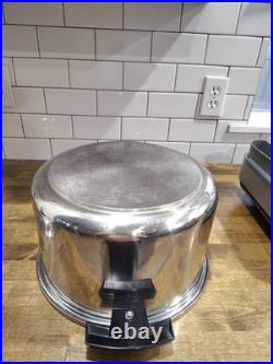 Multi Core Familie Cooker 12qt Stockpot West Bend 5-Ply Stainless Steel USA