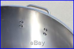 NEW 180 QT Full Polished Stainless Steel Stock pot Brewing Kettle Largest Size