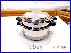 NEW ARISTOCRAT 6 QT STOCK POT 11 SKILLET T304 Multicore Stainless West Bend