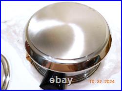 NEW ARISTOCRAT 6 QT STOCK POT 11 SKILLET T304 Multicore Stainless West Bend