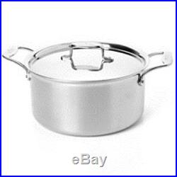 NEW All-Clad Brushed Stainless Dishwasher Safe 8-qt Stock Pot