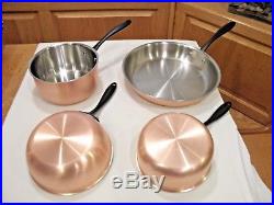 NEW BEKA 1.5mm COPPER STAINLESS COOKWARE MARCO PIERRE WHITE HEAT POTS SKILLET