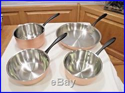 NEW BEKA 1.5mm COPPER STAINLESS COOKWARE MARCO PIERRE WHITE HEAT POTS SKILLET