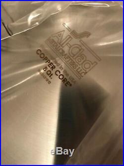 NEW Box ALL CLAD 6000-7 SS Copper Core Cookware Set 7 pc Saute Pan Stock Pot USA