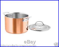 NEW CHASSEUR ESCOFFIER STOCKPOT 24cm/7L With LID STAINLESS STEEL COOKWARE KITCHEN