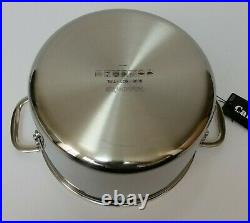 NEW Calphalon Tri-Ply Stainless Steel 8 Qt. Stockpot