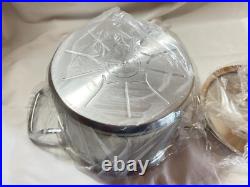 NEW Fissler Original Profi Collection Stock Pot, 4.2-Quart Stock Pot & Lid