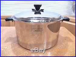 NEW HEALTH CRAFT 12QT Roaster Stock Pot & Lid 5 Ply T304 Surgical Stainless