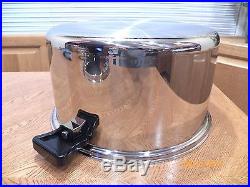 NEW HEALTH CRAFT 12QT Roaster Stock Pot & Lid 5 Ply T304 Surgical Stainless