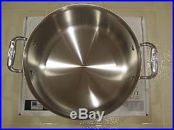 New In Box All Clad Stainless Steel 6 Quart Stock Pot With LID #4506
