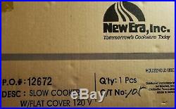 NEW IN BOX New Era Conduction OIL CORE Stainless Steel Electric MULTI COOKER