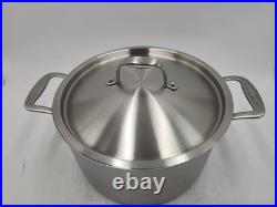 NEW Made in Stainless Steel Clad 8Qt Stockpot