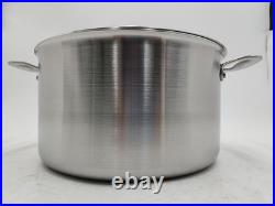 NEW Made in Stainless Steel Clad 8Qt Stockpot