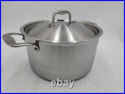NEW Made in Stainless Steel Clad 8Qt Stockpot
