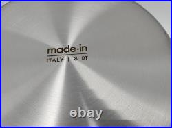 NEW Made in Stainless Steel Clad 8Qt Stockpot