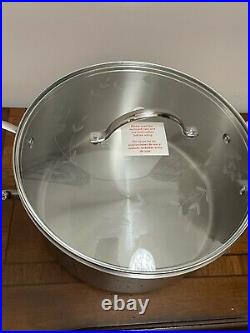 NEW PRINCESS HOUSE Stainless Steel Classic 9QT. Stockpot