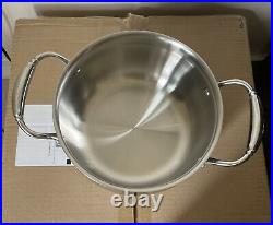 NEW PRINCESS HOUSE TRI-PLY STAINLESS STEEL 3 Qt. Casserole Stockpot 5723