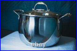 NEW Princess House Heritage Tri-Ply Stainless Steel 12-Qt Stockpot with Lid (6725)