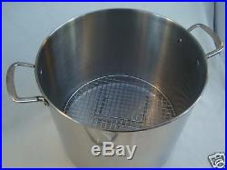 NEW Princess House Stainless Steel45 Qt Stock Pot 6665 tamalera