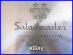 NEW SALADMASTER 16QT ROASTER STOCK POT TP304S SURGICAL STAINLESS STEEL BEAUTIFUL