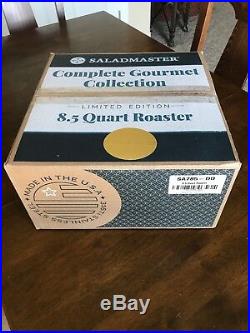 NEW Saladmaster Limited Edition 8.5 QT Gourmet Roaster Stock Pot 316Ti Titanium