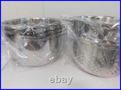 NEW Viking 3-Ply Stainless Steel Stock Pot Glass Lid Pasta Insert 8 Qt/7.5L NEW Viking 3-Ply Stainless Steel Stock Pot Glass Lid Pasta Insert 8 Qt/7.5L