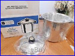 NEW West Bend KITCHEN CRAFT 20.5 QT Colossal Cooker Tamale Pot Multicore T304 SS