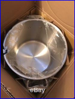 NEW in Box All-Clad 36 Quart Qt Stainless Steel Professional Stock Pot MSRP $605