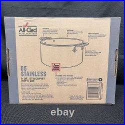 NIBAll Clad D5 8 Quart Stock Pot